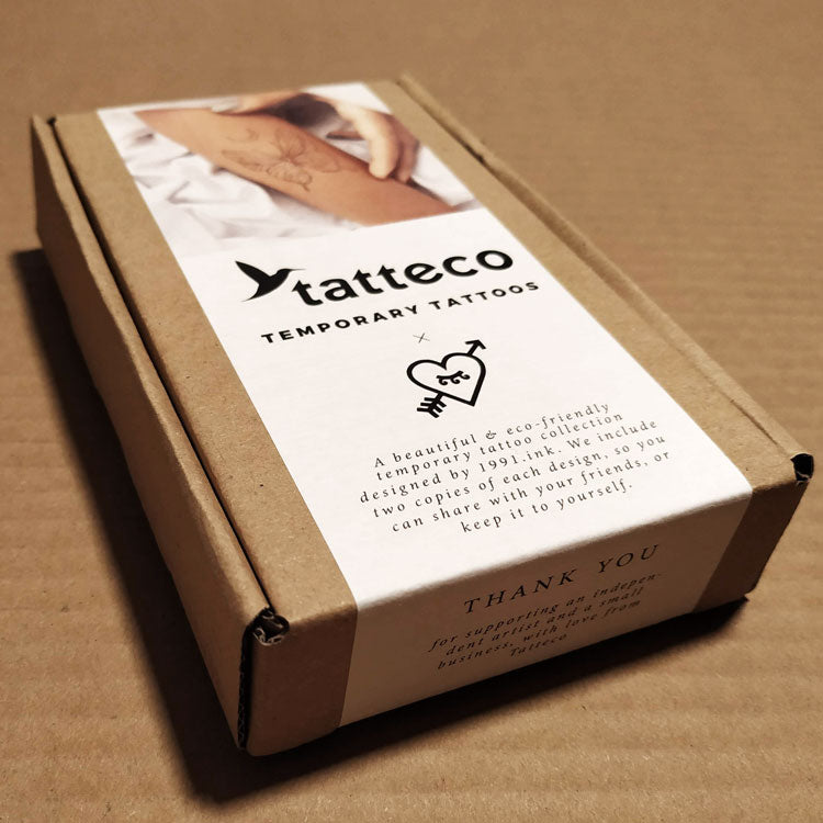 Colección de tatuajes temporales de 1991.ink