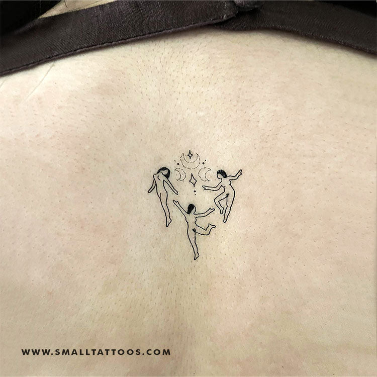 Witches' Sabbath Temporary Tattoo by Tukoi (Set of 3)