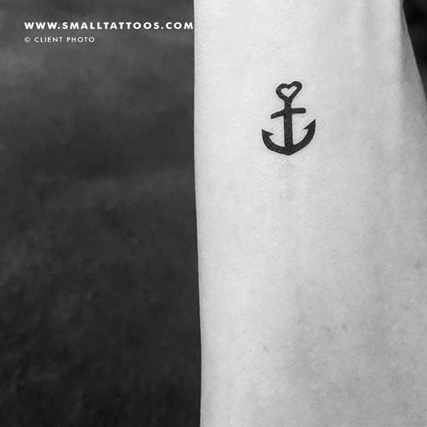 Love Anchor Temporary Tattoo (Set of 3)
