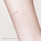 Be Kind Temporary Tattoo (Set of 3)