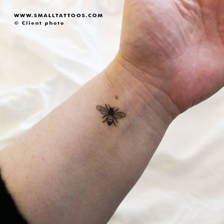 Tatuaje temporal de abeja (juego de 3)