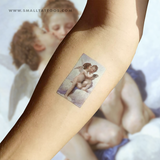 Bouguereau's First Kiss Temporary Tattoo (Set of 3)
