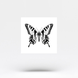 Swallowtail Butterfly Temporary Tattoo (Set of 3)