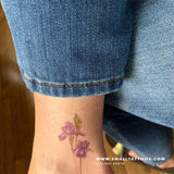 Iris Temporary Tattoo by Mini Lau (Set of 3)