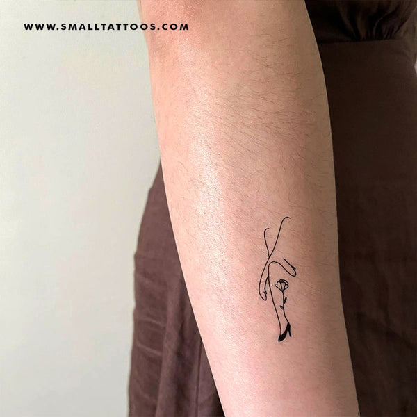 Crossed Legs Temporary Tattoo by Tukoi (Set of 3)