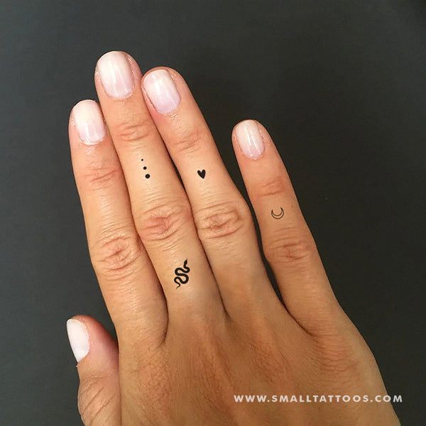 Finger tattoos done for Mercedes by Kiah 🙂 - Kracken body art | Facebook