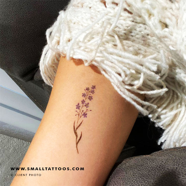 Forget-me-not Temporary Tattoo By Lena Fedchenko (Set of 3)