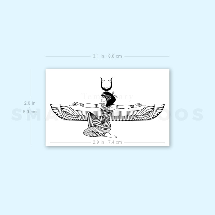 Isis Temporary Tattoo - Set of 3