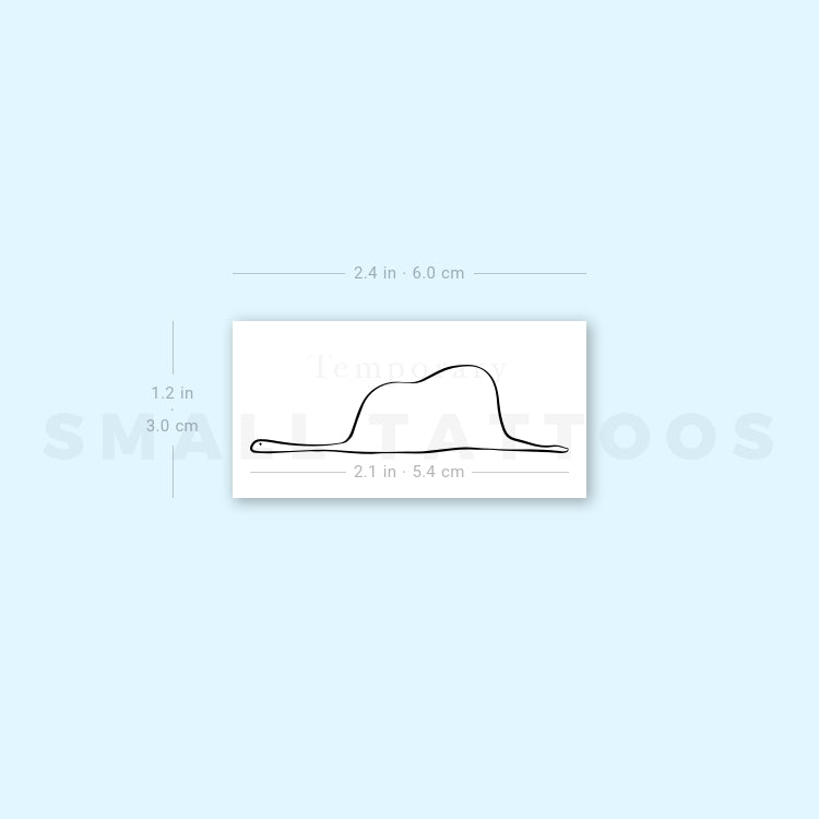 Boa Temporary Tattoo - Set of 3