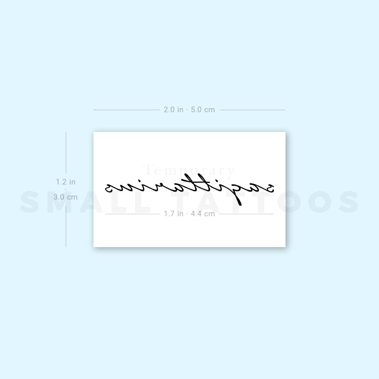 Sagittarius Temporary Tattoo - Set of 3