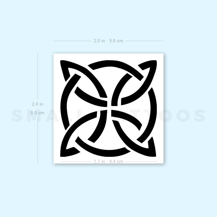 Witch's Knot Temporary Tattoo (Set of 3)