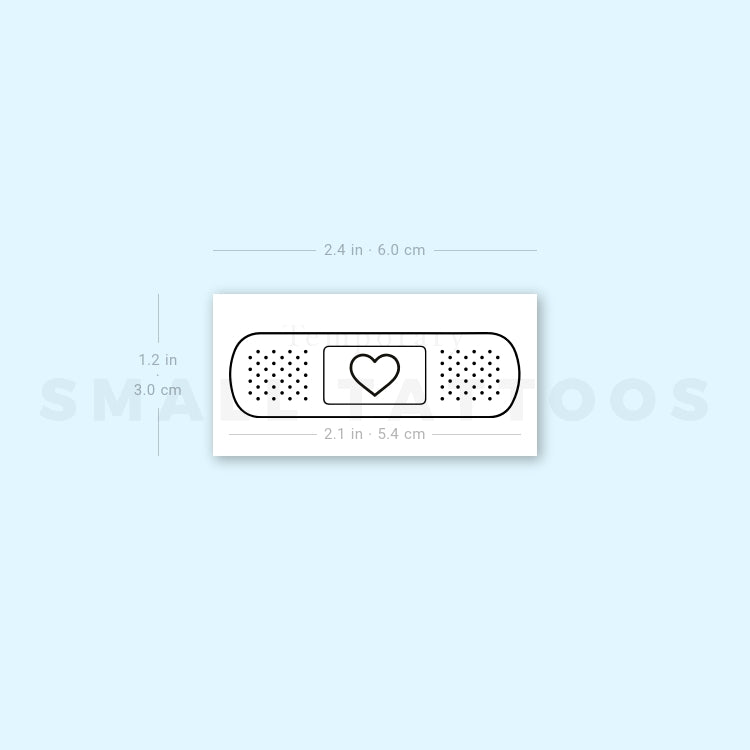 Bandage Temporary Tattoo - Set of 3