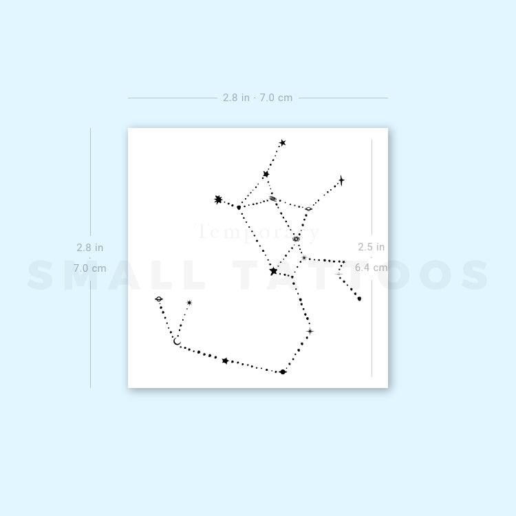 20 Sagittarius Constellation Tattoo Designs Ideas and Meanings for Zodiac  Lovers  Tattoo Me Now
