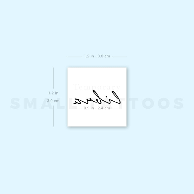 Libra Temporary Tattoo - Set of 3
