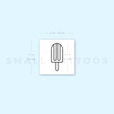 Popsicle Temporary Tattoo - Set of 3