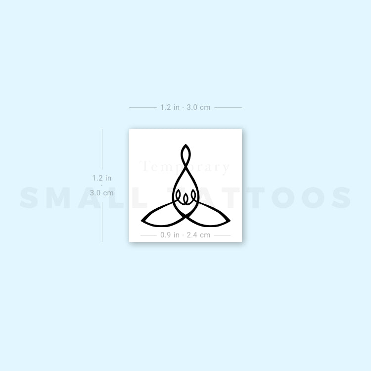 Mother Of Three Temporary Tattoo (Set of 3)
