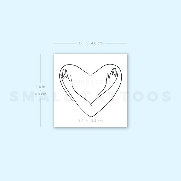 Self-Love Temporary Tattoo (Set of 3)