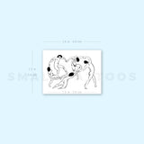 The Dance Temporary Tattoo - Set of 3