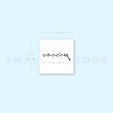 Pisces Temporary Tattoo - Set of 3