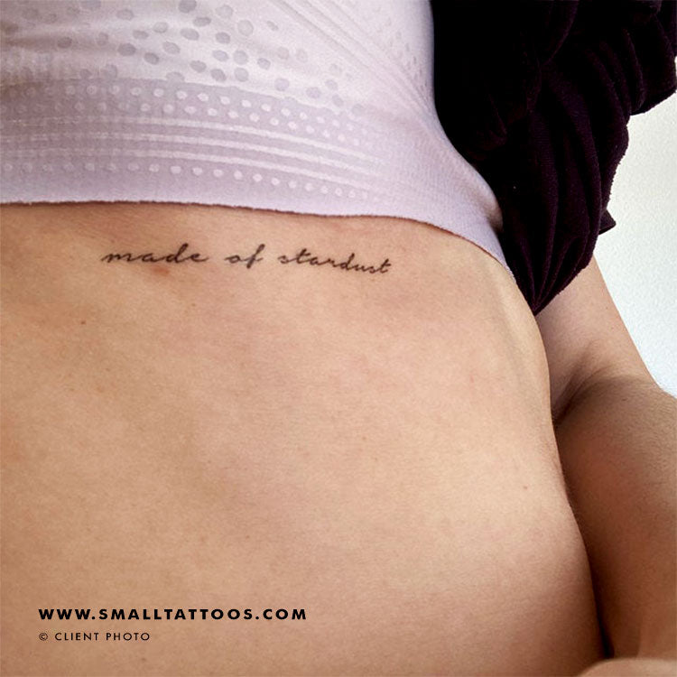 Made of Stardust Temporary Tattoo (Set of 3)