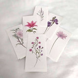 Floral Temporary Tattoo Set by Mini Lau (Set of 12)
