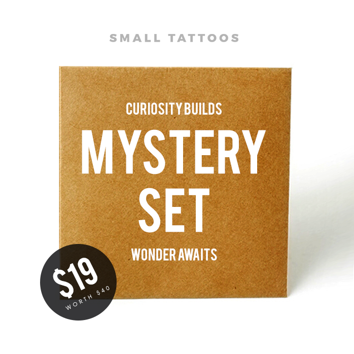 Mystery Set - $40 worth of temporary tattoos for just $19!