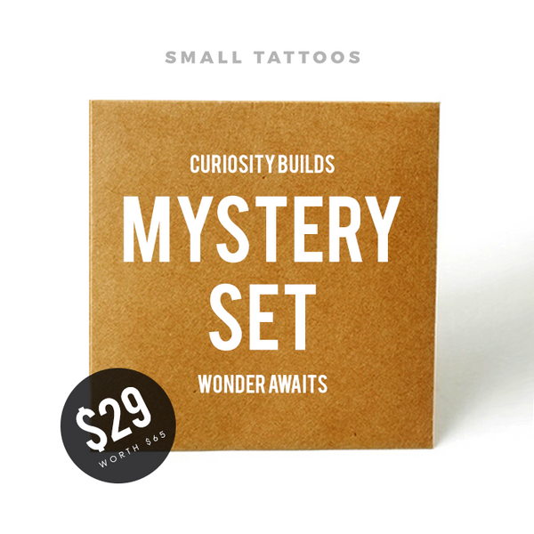 Mystery Set - $65 worth of temporary tattoos for just $29!