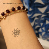 Om Mandala Temporary Tattoo (Set of 3)