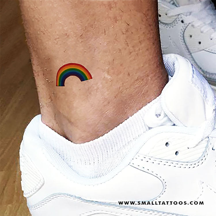 Rainbow Temporary Tattoo (Set of 3)