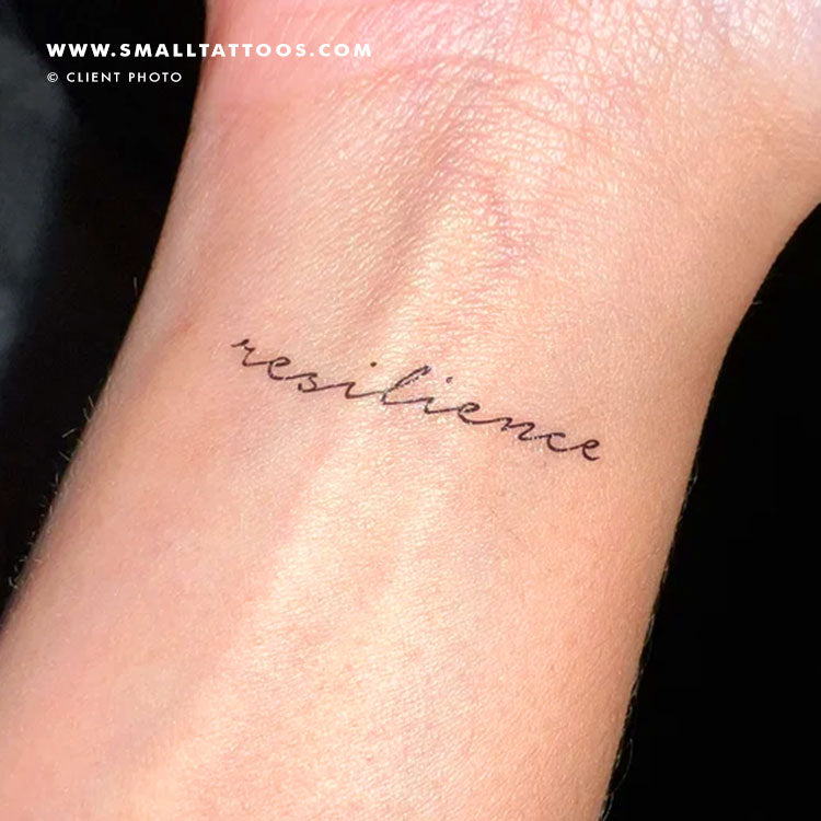 Resilience Temporary Tattoo (Set of 3)