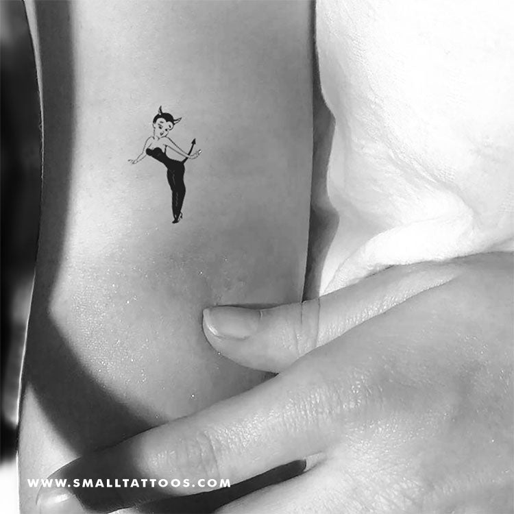 She-Devil Temporary Tattoo (Set of 3)