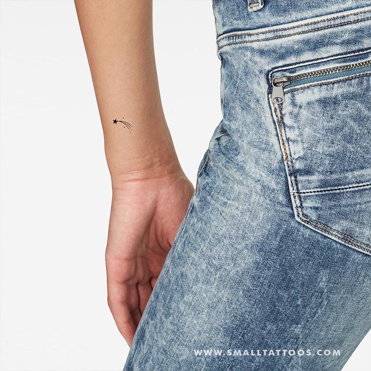 Little Shooting Star Temporary Tattoo (Set of 3)