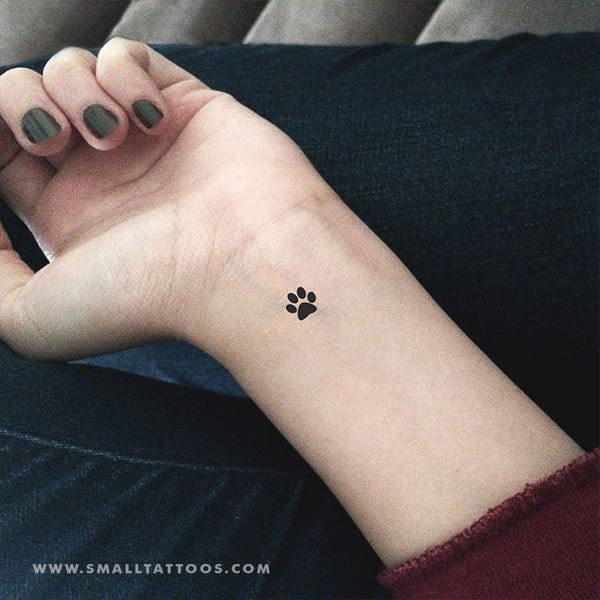 Pet Paw Temporary Tattoo (Set of 3)