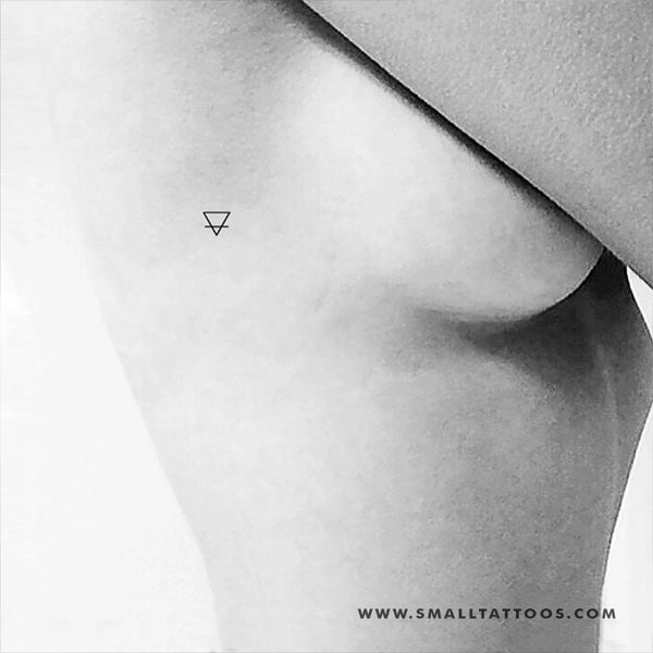 Earth Alchemy Symbol Temporary Tattoo (Set of 3)