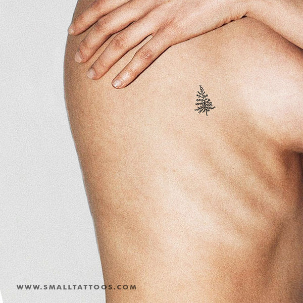 Small Pine Tree Temporary Tattoo (Set of 3)