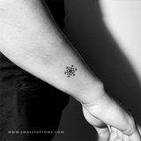 Snowflake Temporary Tattoo (Set of 3)