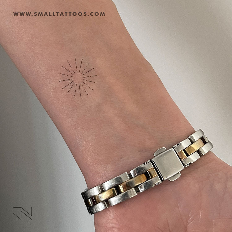 Tatuaje temporal Solar Sparkle Type II de Jakenowicz - Juego de 3