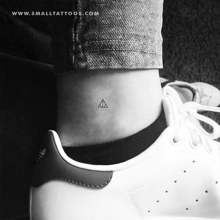 Meaning of the deathly hallows tattoo information about features and photo  examples for the site t - YouTube