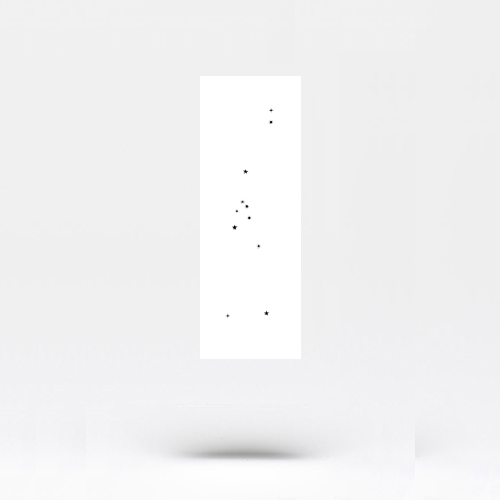 Minimalist Taurus Constellation Temporary Tattoo (Set of 3)