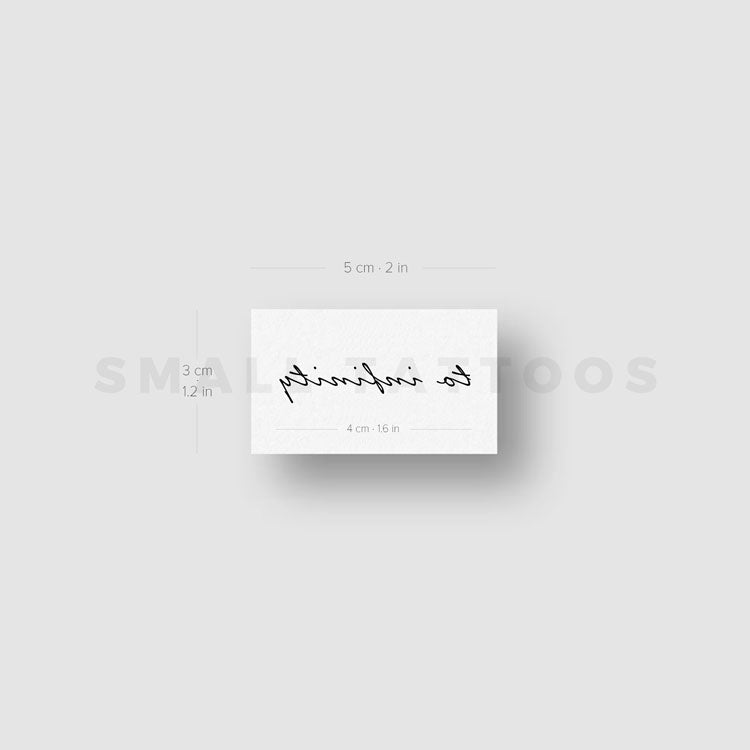 Tatuajes temporales "Hasta el infinito y más allá" (juego de 3)