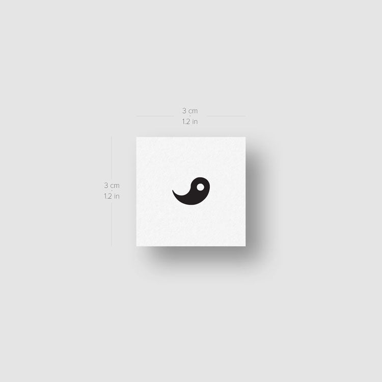 Matching Yin Yang Temporary Tattoo (Set of 3+3)